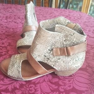 Miz mooz leather booties sandals